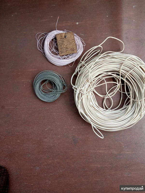 Фото Монтажный провод, кембриг, радиочастотный кабель РК-11