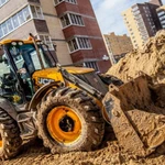 Фото №2 Аренда Экскаватора -  погрузчика JCB 