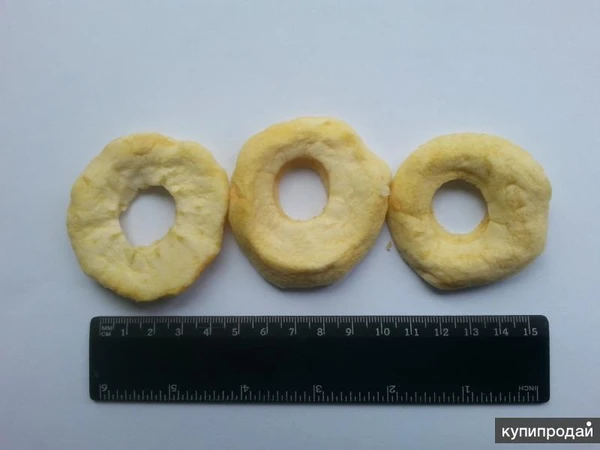 Фото Яблоко сушеное кубик