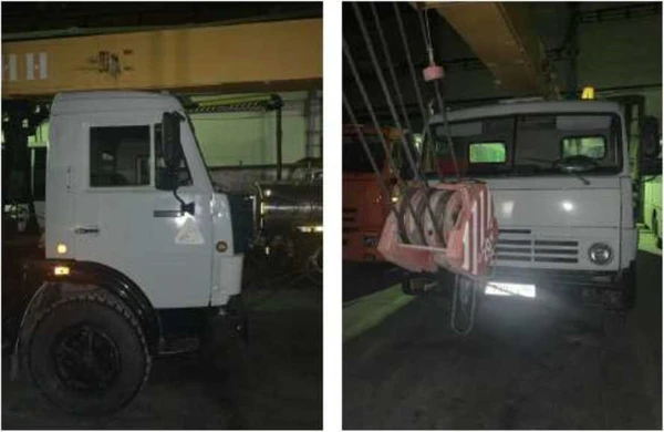 Фото Кран автомобильный КС-45719-1 на шасси КАМАЗ 53213А