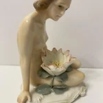 Фото №5 Обнаженная девушка с лотосом