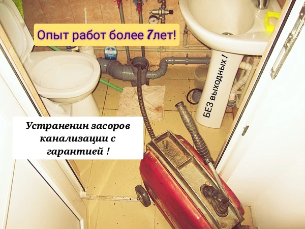 Фото Прочистка канализации в Черкесске 