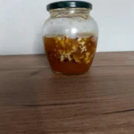 Фото №2 Мед 950 г. домашний с орехами