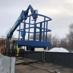 Фото №4 Услуги манипулятора эвакуатор корзина 