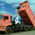 Фото №2 Вывоз мусора Самосвал 20м3