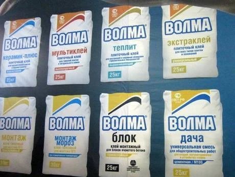 Фото Волма (Общестроительные сухие смеси).