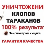 Уничтожение тараканов, клопов, блох. Честные цены