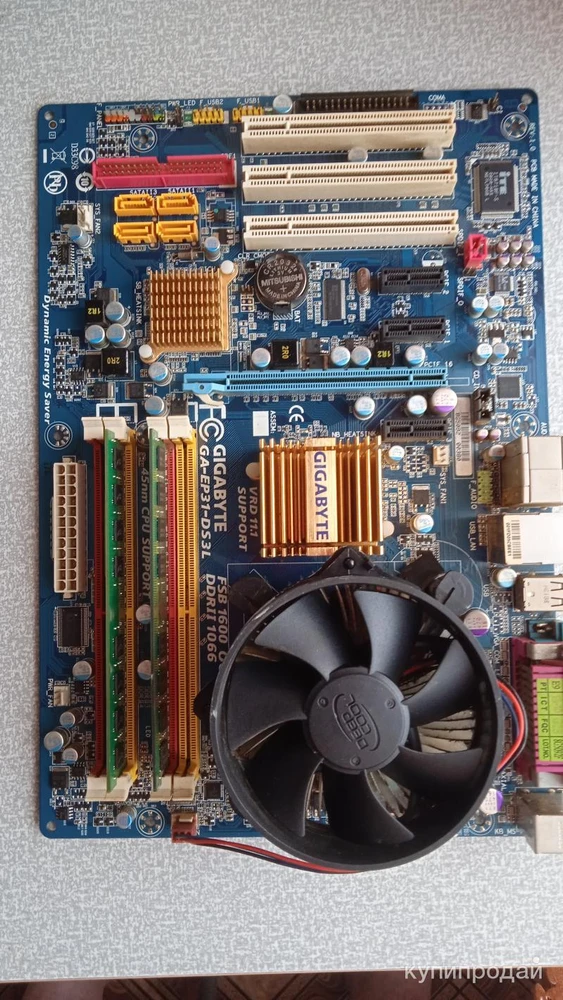 Фото Материнская плата сокет 775 DDR3