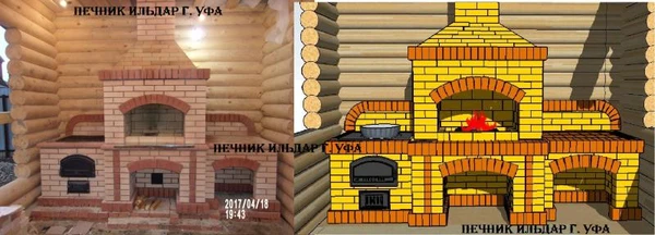 Фото ПРОФЕССИОНАЛЬНЫЕ И ОПЫТНЫЕ ПЕЧНИКИ В УФЕ. КРАСИВЫЕ И ПРАВИЛЬНЫЕ ПЕЧИ, КАМИНЫ И БАРБЕКЮ