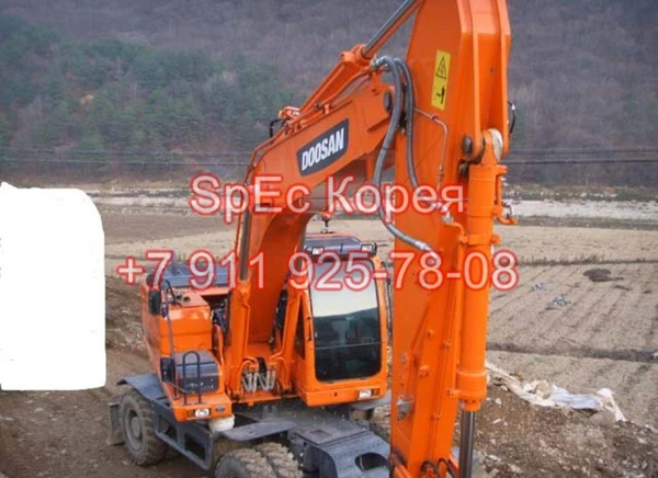 Фото Запчасти для Doosan DX210W экскаватор