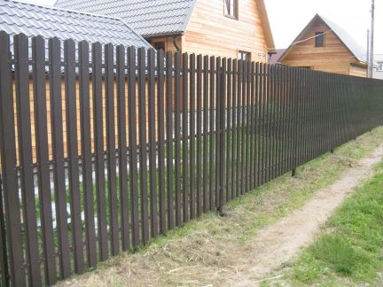 Фото Заборы из профлиста