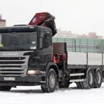 Предоставляем услуги манипулятора Scania P340