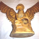 Фото №2 Подарок Орёл Скульптура статуэтка сувенир фигура доставка 礼品鹰雕塑雕像纪念品雕像交付