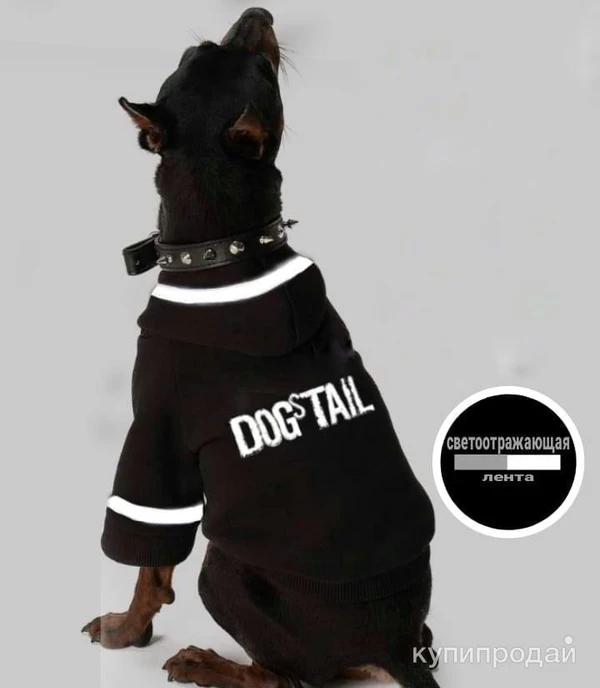 Фото Толстовки для собак с капюшоном