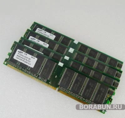 Фото Оперативная память новая Samsung 1Gb DDR400