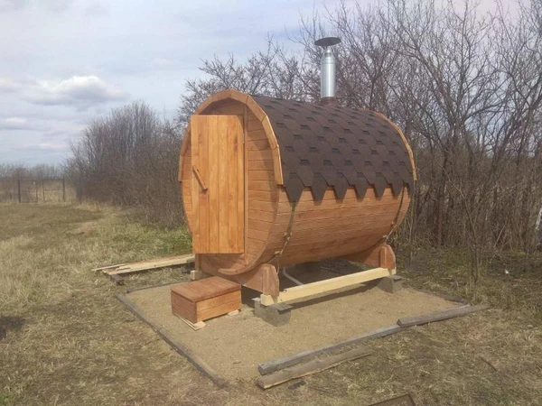 Фото Баня-бочка под ключ от производителя