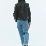 Фото №3 Байкерская куртка H&M, черный