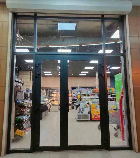 Фото Витражное остекление из алюминия