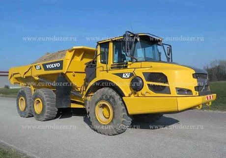 Фото Думпер volvo a25f, 15 м3, 24 т, из европы