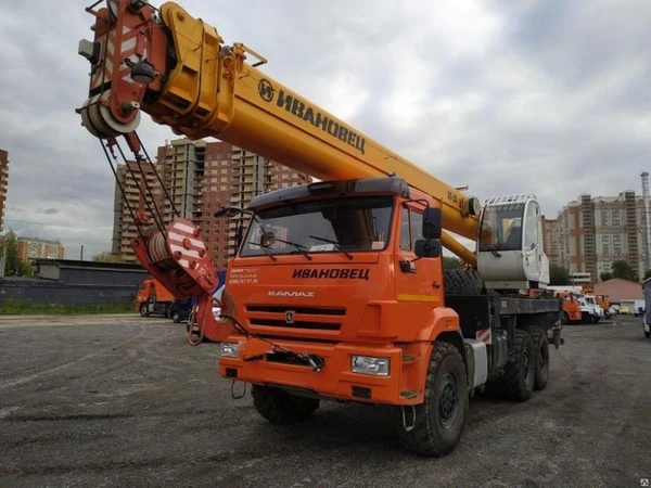 Фото Услуги автокранов от 16 до 32 тонн, до 31 метра
