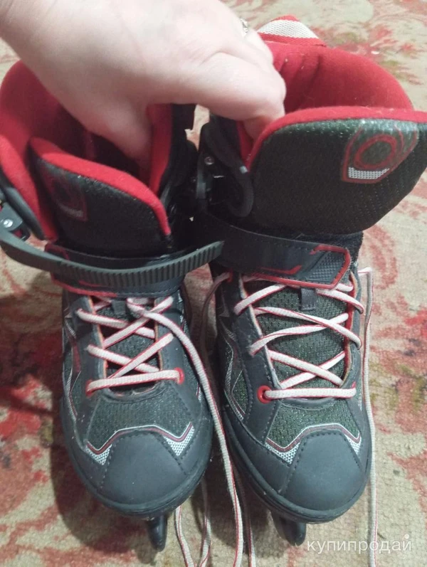 Фото Коньки раздвижные