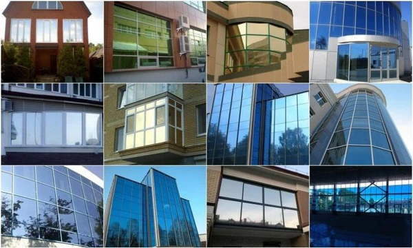 Фото Тонировка окон стекол солнцезащитной зеркальной пленкой
