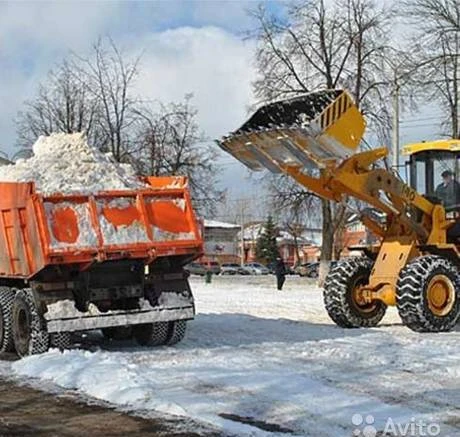 Фото Услуги фронтального погрузчика