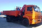 фото КАМАЗ-43253 с манипулятором Fassi F80A.22