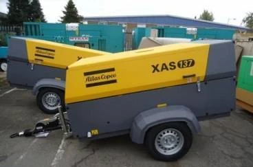 Фото Винтовой дизельный компрессор Atlas Copco XAS 137