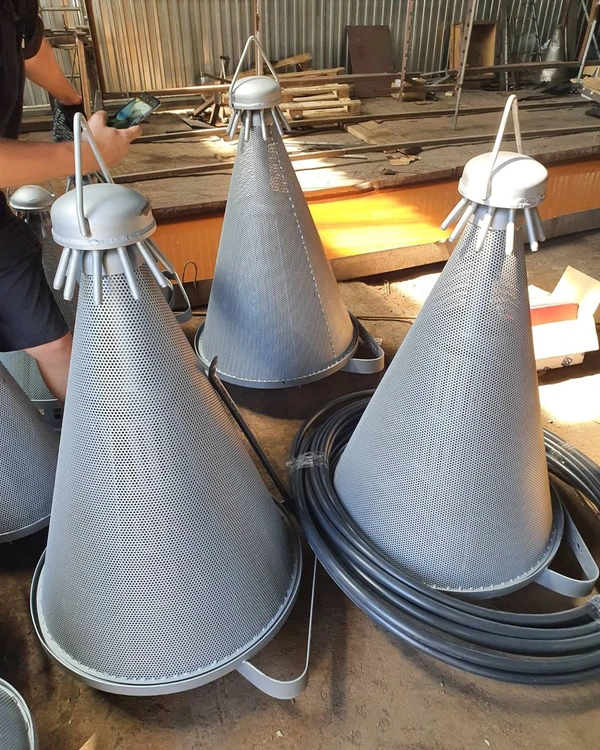 Фото Рыбозащитное устройство (РЗУ, РОП, Самоомывающееся рыбозащитное устройство)