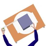 Фото №3 Поворотный столик для упаковки предметов в стретч-плёнку