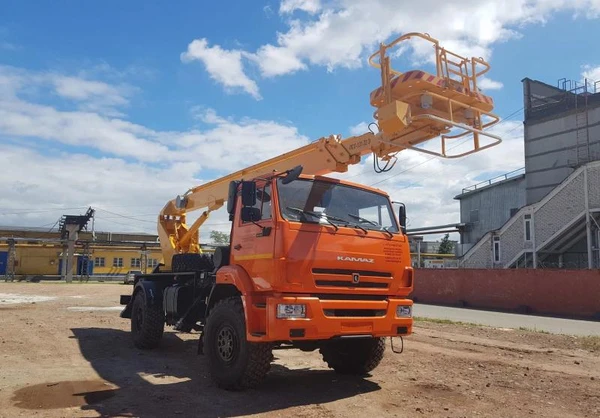 Фото Аренда Автовышка АП-22 на базе КАМАЗ 43253