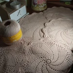 Фото №2 Вязаные декоративные салфетки