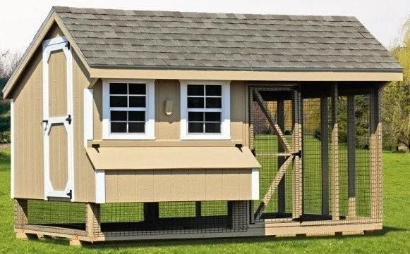 Фото Строительство птичника. Курятник зима - лето.