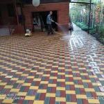 Фото №8 Укладка тротуарной плитки.
