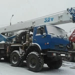 Аренда автокрана 32 тонны в г.Серпухов 