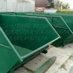 фото Бункер 8 м3 для мусора тбо и тко