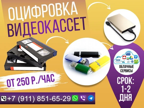 Фото Оцифровка видеокассет