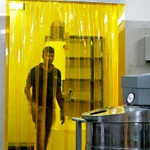 Фото №2 Завеса (Штора) Полосовая Силиконовая (ПВХ) Для Холодильной (Морозильной) Камеры с Креплением!