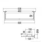 фото Полка в ванную (душ)Devon&Devon