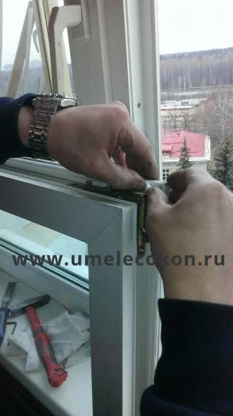 Фото Ремонт пластиковых окон