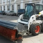 Фото №3 Аренда мини погрузчика bobcat ковш и щетка