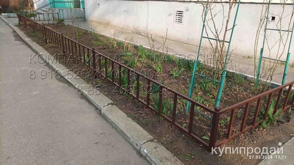 Фото Газонные ограждения металические - купить в Таганроге, Ростове, Краснодаре, Туле