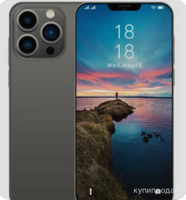 Фото Новинка 2024, телефон Глобальная версия i13 Pro Max, 6,7 дюйма, 16 ГБ + 512 Гб н