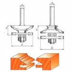 Фото №2 Фреза GLOBUS 3505-set комбинированная рамочная хв.12мм.