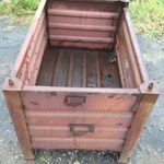 Фото №3 Тара металлическая с откидной стенкой (контейнер) б/у ГОСТ 14861-86