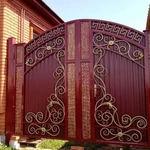 Фото №3 Ворота и калитки  металлические кованые 