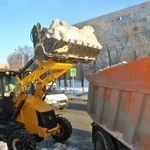 Уборка снега, спецтехникой по городу, и области. 