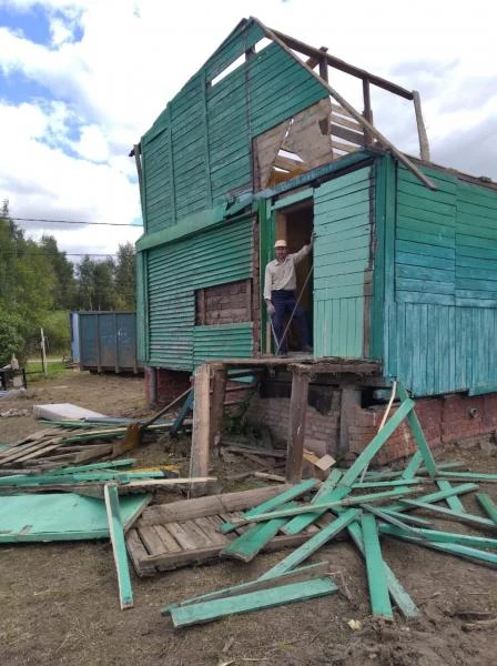 Фото Демонтаж ветхого жилья, строений, сараи