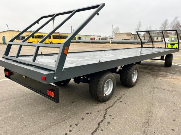 Фото Прицеп для перевозки рулонов RMZ-11 для тракторов МТЗ 1221 и других тракторов